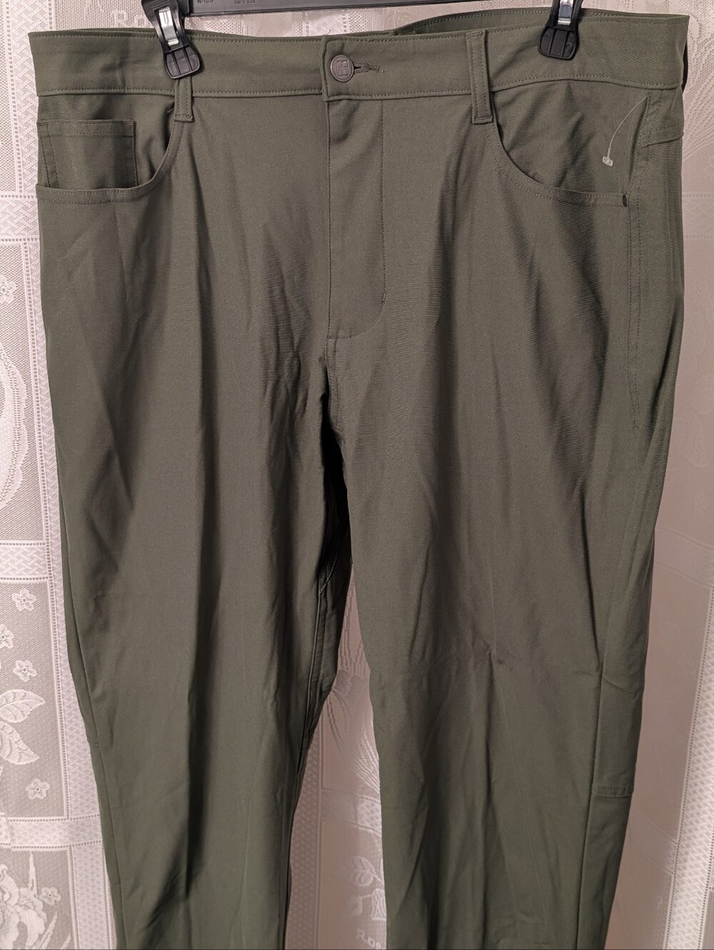 Swiss Tech Men's Olive Performance Pants 38x32 NWOT